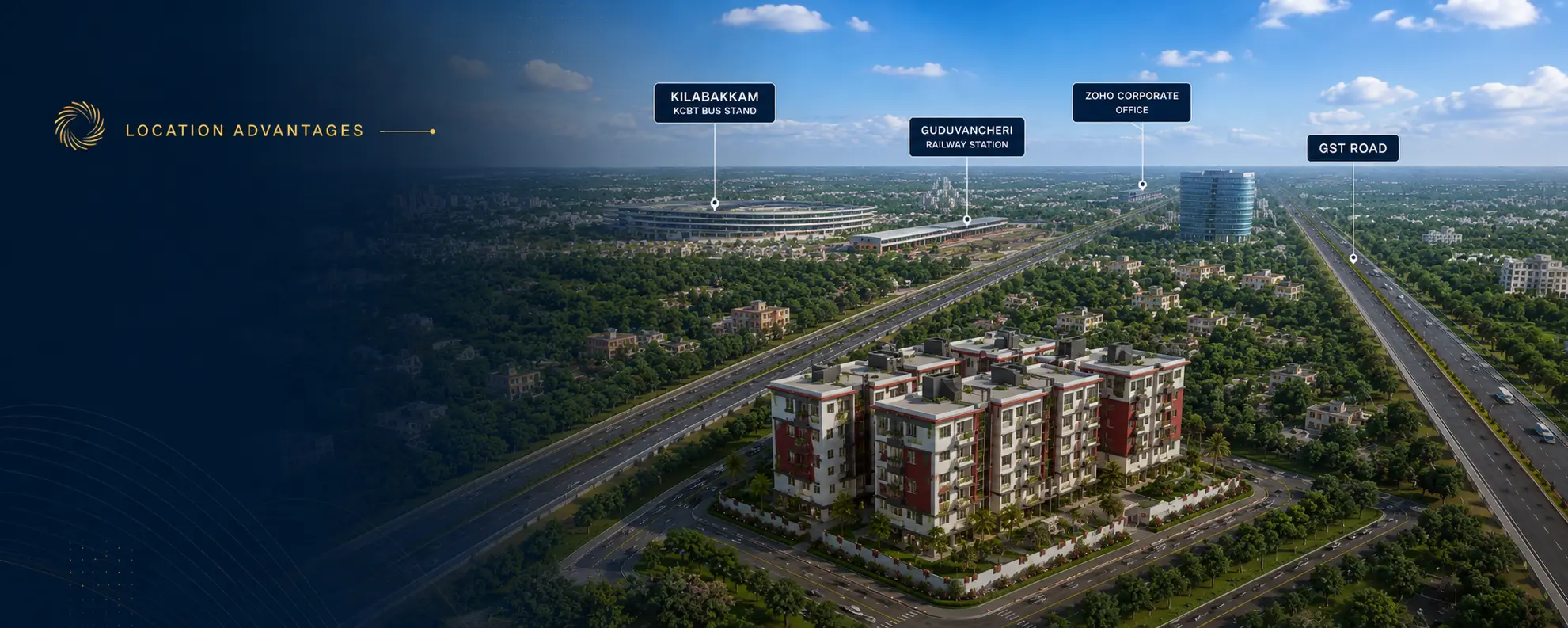 Gurudev Guduvancheri aerial view